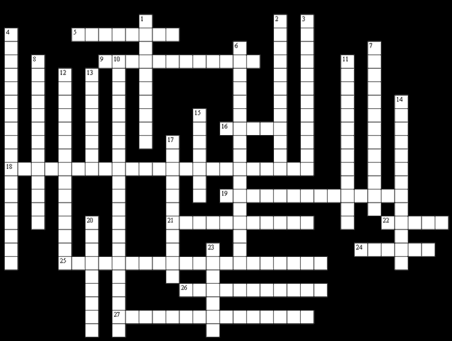 Biological Crossword