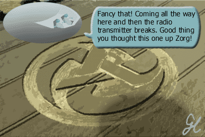 Cartoon - Crop Circles