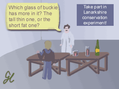 Cartoon - Lanarkshire conservation experiment