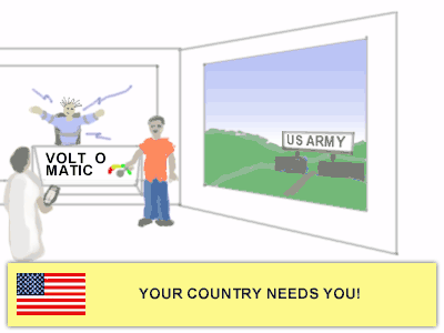 Cartoon - Your Country Needs You!
