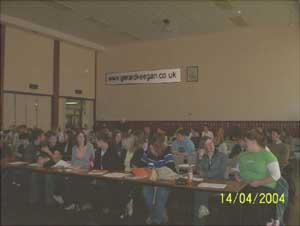 Keen A in a day students before morning session.