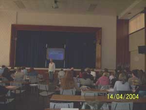 Jason and Students in the afternoon.