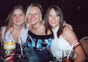 Leanne Carmichael, Stephanie Muir and Nicole McIlwraith HNC Social Sciences 2003