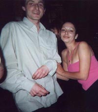 The ever-popular Vincent McLeod and Barma Dawson. HNC Social Sciences 2003.