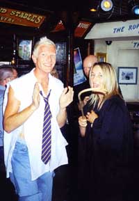 James Watt College's Psychology Department Old Skool Night held in Kilwinning, Ayrshire in June